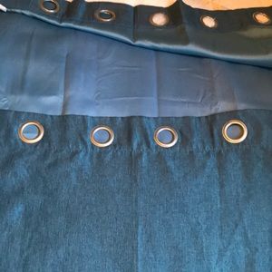 2 long curtain panels